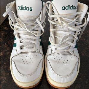 Adidas Entrap Mid 'White Collegiate Green' sneakers, size 13